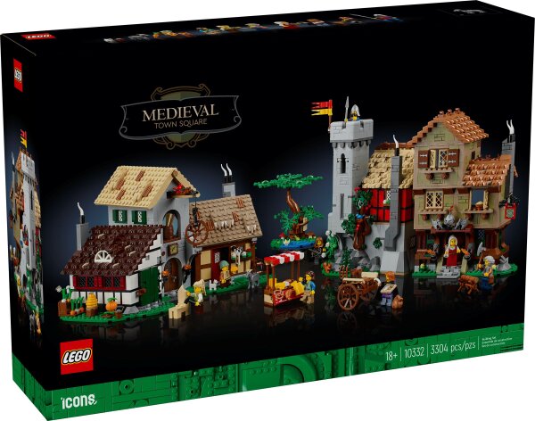 Lego Icons 10332 Mittelalterlicher Stadtplatz